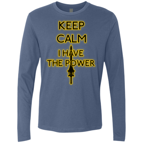 T-Shirts Indigo / Small Keep have the Power Men's Premium Long Sleeve