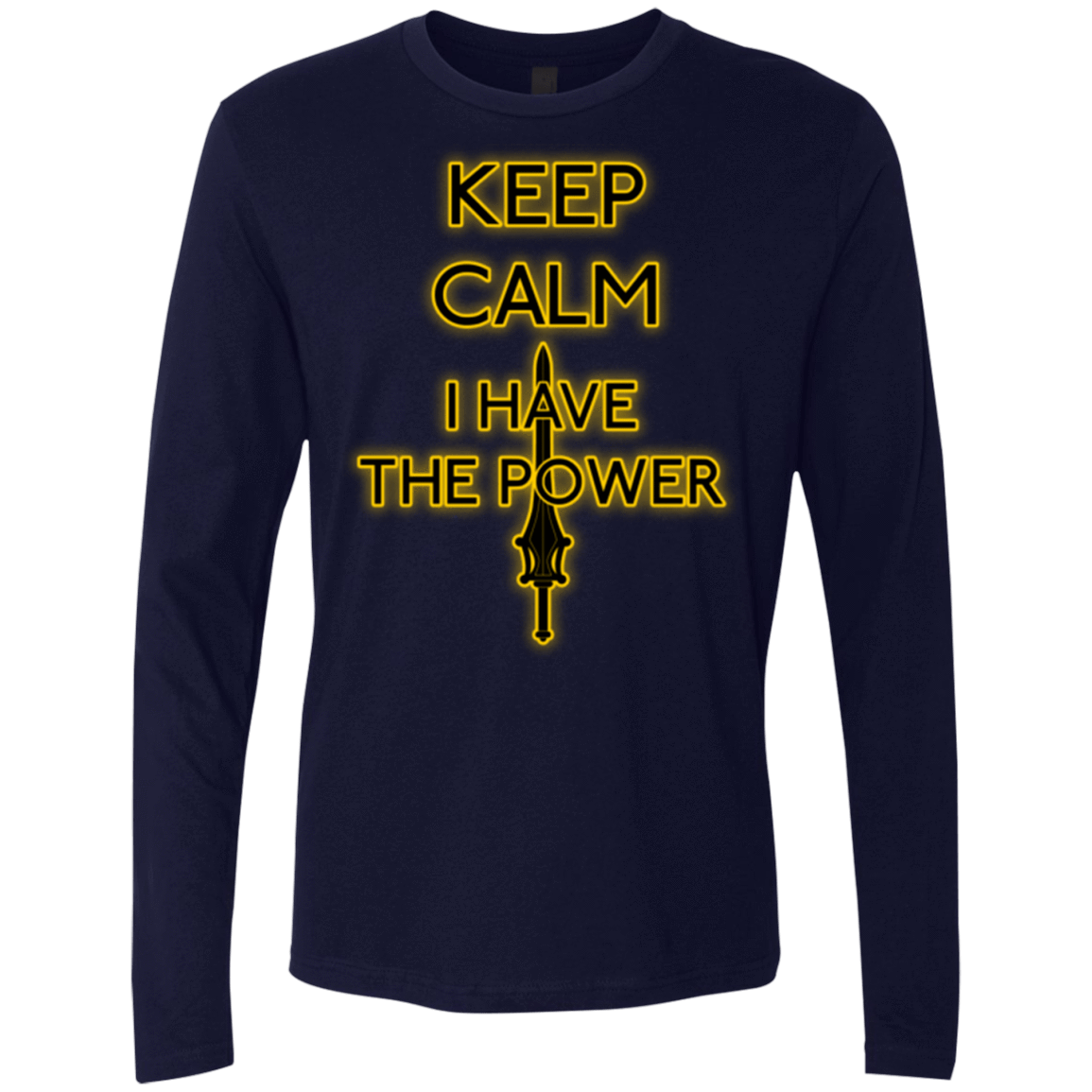 T-Shirts Midnight Navy / Small Keep have the Power Men's Premium Long Sleeve