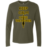 T-Shirts Military Green / Small Keep have the Power Men's Premium Long Sleeve