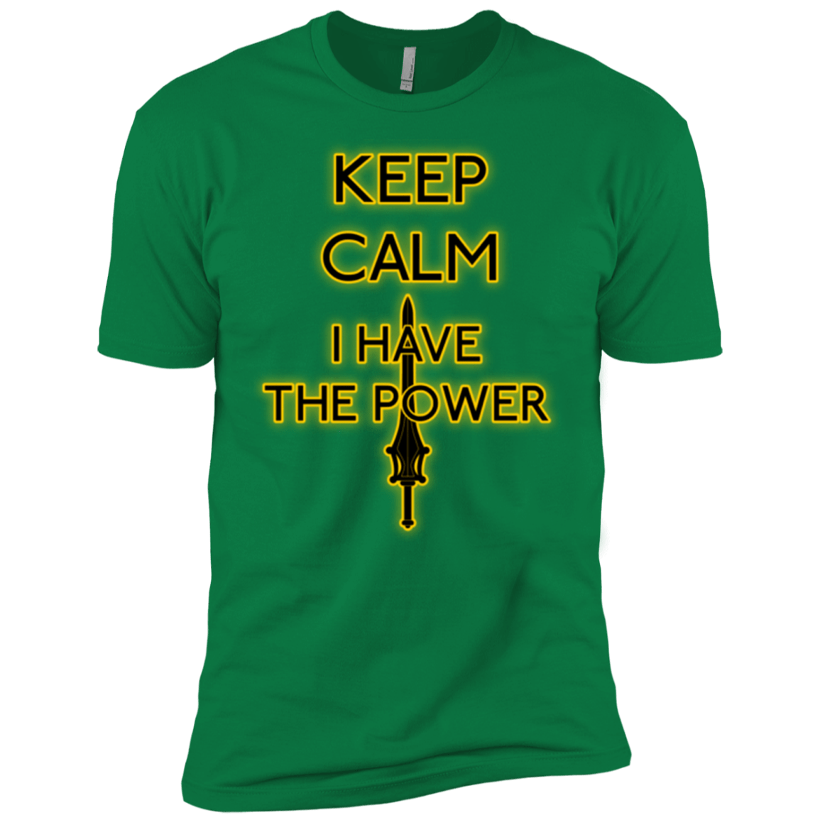 T-Shirts Kelly Green / X-Small Keep have the Power Men's Premium T-Shirt
