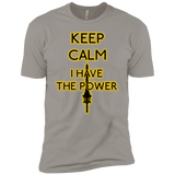 T-Shirts Light Grey / X-Small Keep have the Power Men's Premium T-Shirt