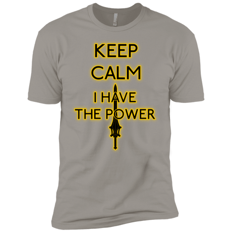 T-Shirts Light Grey / X-Small Keep have the Power Men's Premium T-Shirt