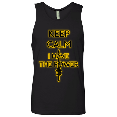 T-Shirts Black / Small Keep have the Power Men's Premium Tank Top