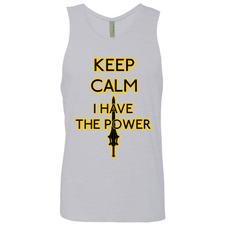 T-Shirts Heather Grey / Small Keep have the Power Men's Premium Tank Top