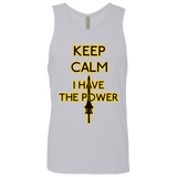 T-Shirts Heather Grey / Small Keep have the Power Men's Premium Tank Top
