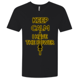 T-Shirts Black / X-Small Keep have the Power Men's Premium V-Neck