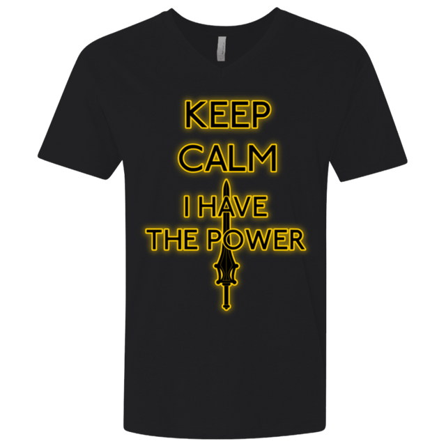 T-Shirts Black / X-Small Keep have the Power Men's Premium V-Neck