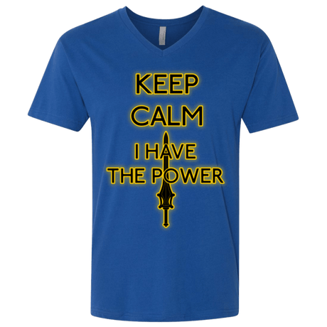 T-Shirts Royal / X-Small Keep have the Power Men's Premium V-Neck