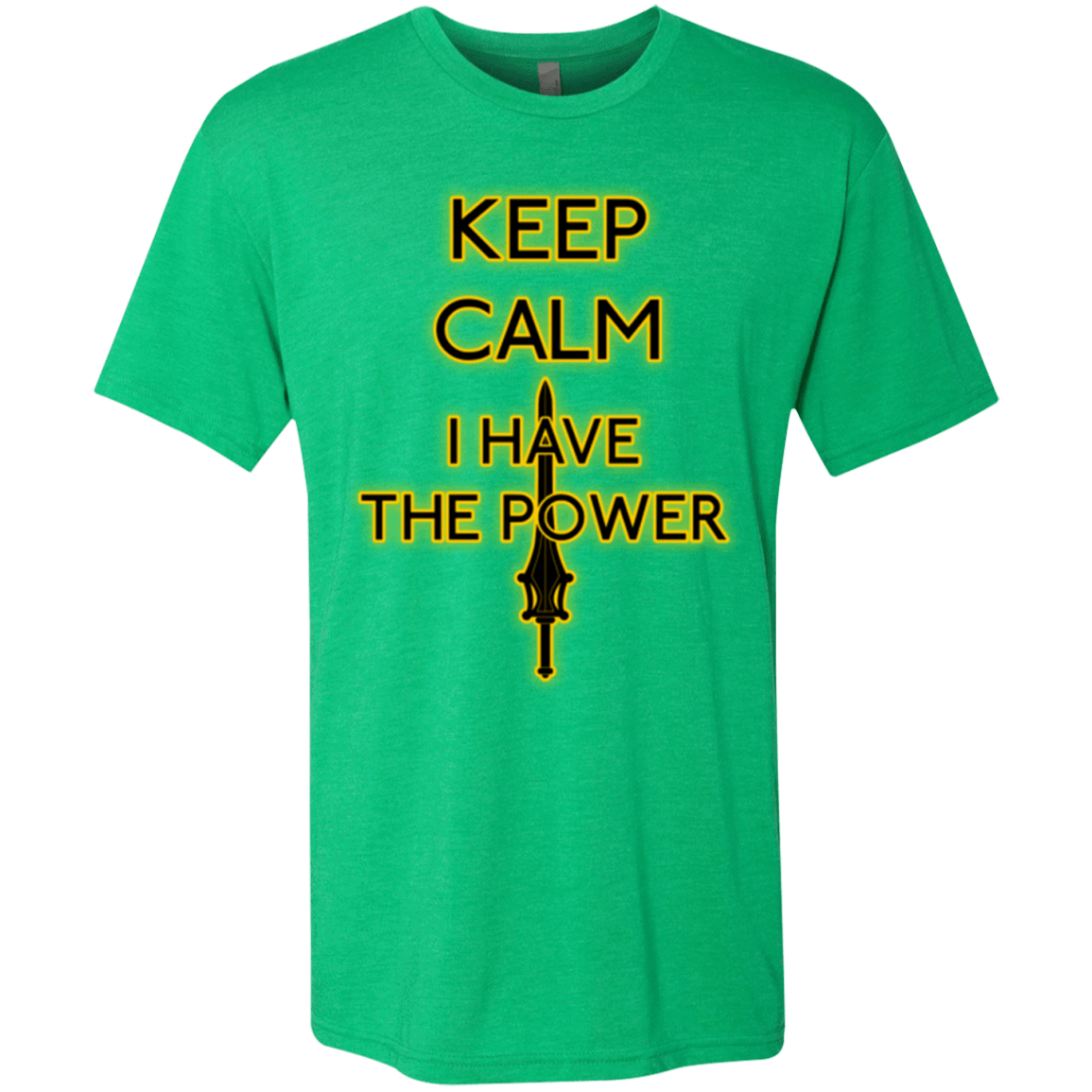 T-Shirts Envy / Small Keep have the Power Men's Triblend T-Shirt
