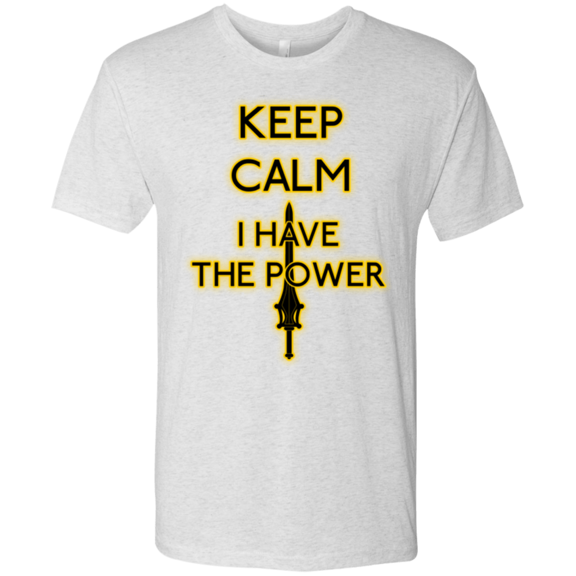 T-Shirts Heather White / Small Keep have the Power Men's Triblend T-Shirt