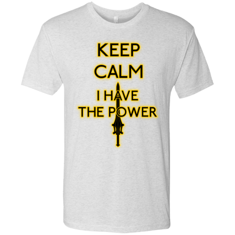 T-Shirts Heather White / Small Keep have the Power Men's Triblend T-Shirt