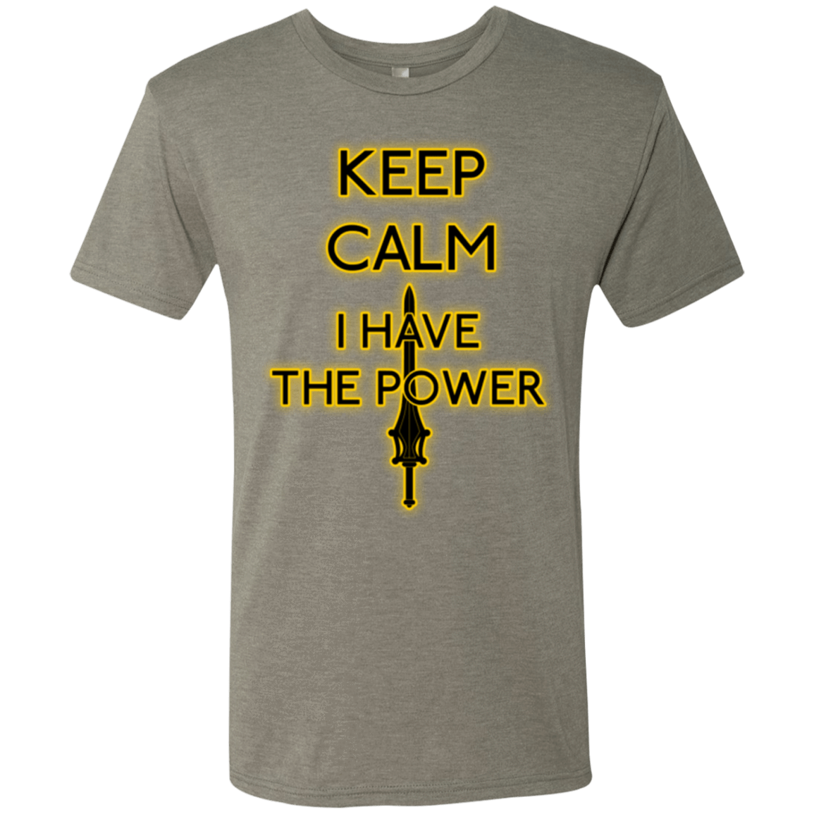 T-Shirts Venetian Grey / Small Keep have the Power Men's Triblend T-Shirt