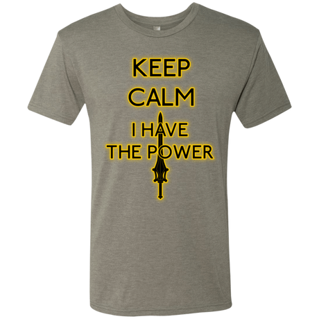 T-Shirts Venetian Grey / Small Keep have the Power Men's Triblend T-Shirt