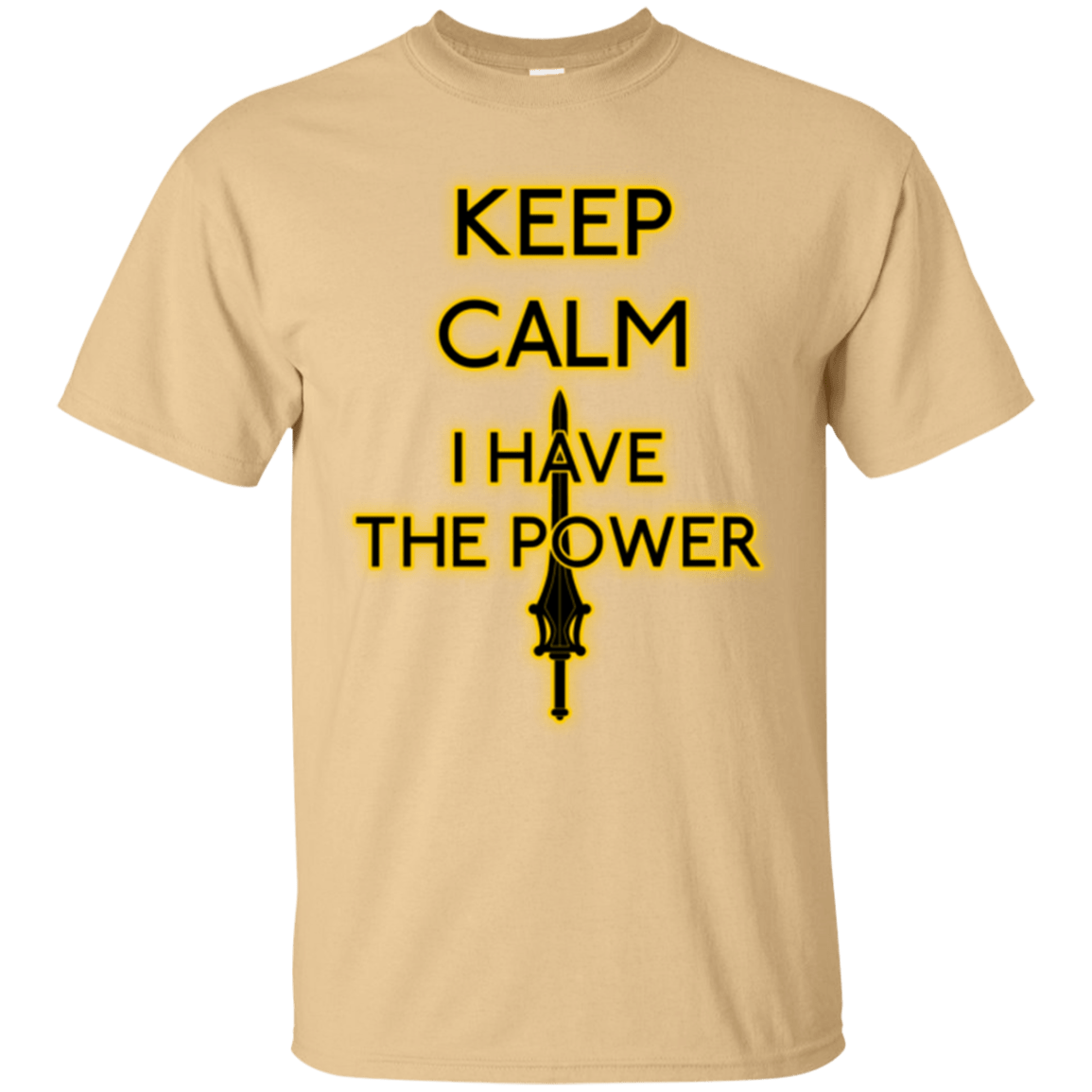 T-Shirts Vegas Gold / Small Keep have the Power T-Shirt