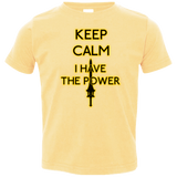 T-Shirts Butter / 2T Keep have the Power Toddler Premium T-Shirt