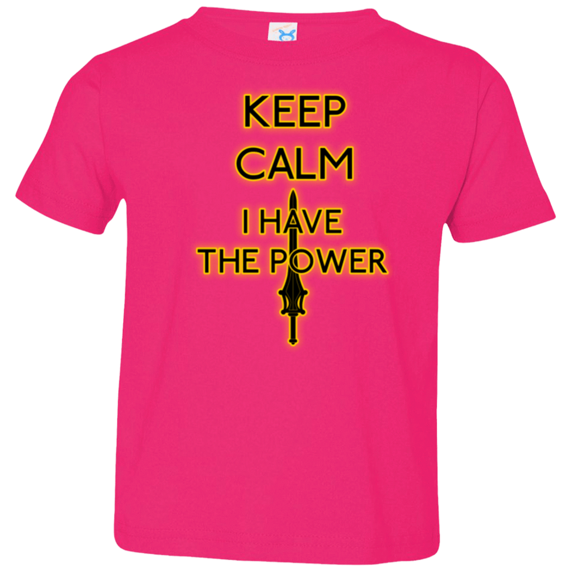 T-Shirts Hot Pink / 2T Keep have the Power Toddler Premium T-Shirt