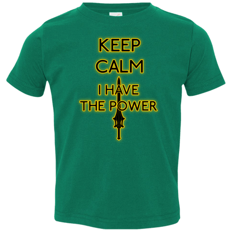 T-Shirts Kelly / 2T Keep have the Power Toddler Premium T-Shirt