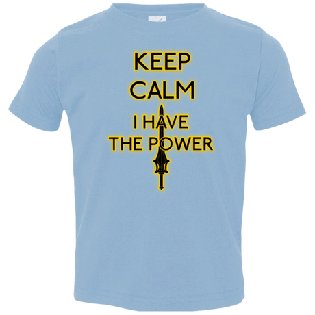 T-Shirts Light Blue / 2T Keep have the Power Toddler Premium T-Shirt
