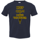T-Shirts Navy / 2T Keep have the Power Toddler Premium T-Shirt