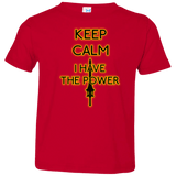 T-Shirts Red / 2T Keep have the Power Toddler Premium T-Shirt