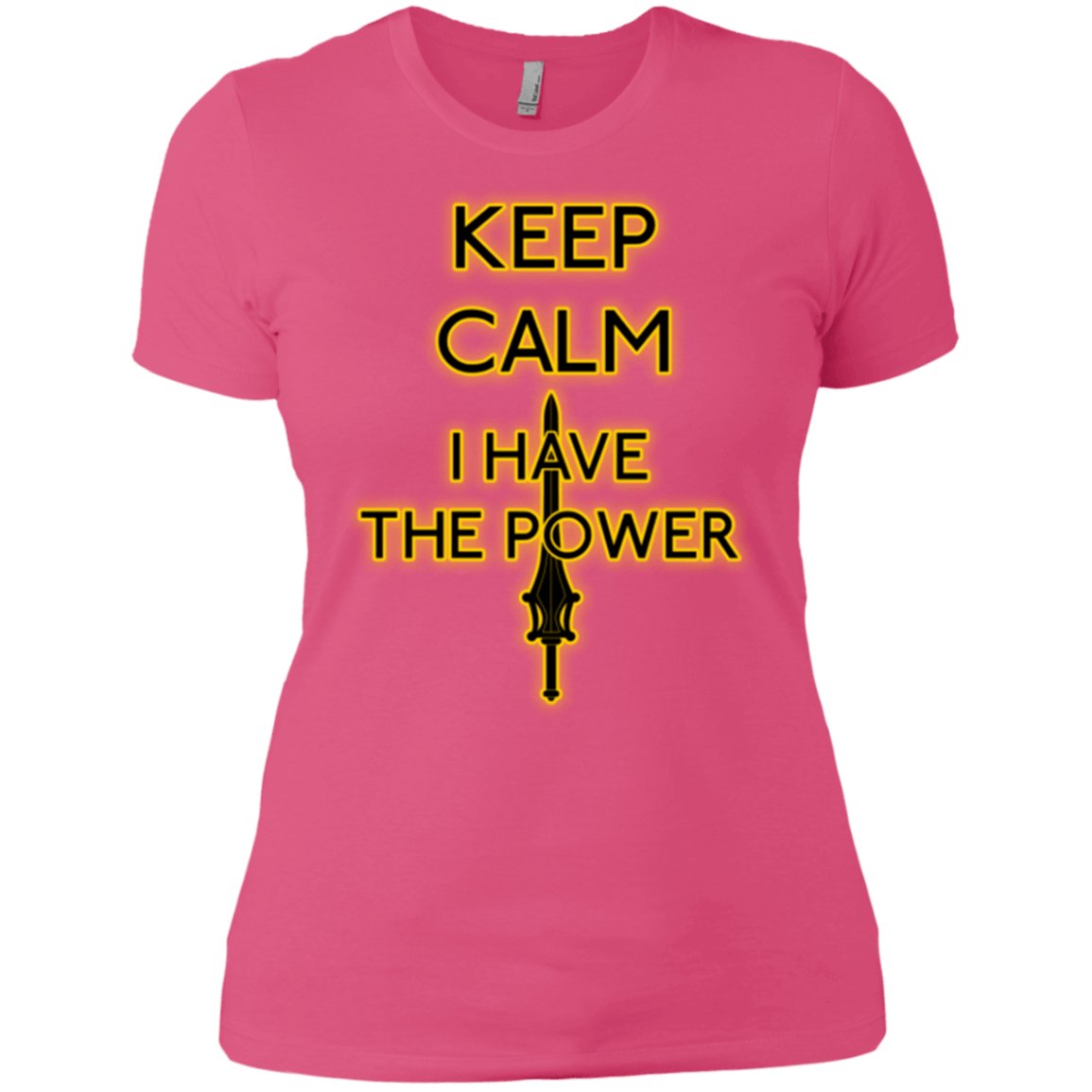 T-Shirts Hot Pink / X-Small Keep have the Power Women's Premium T-Shirt