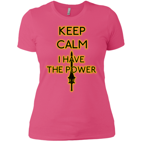 T-Shirts Hot Pink / X-Small Keep have the Power Women's Premium T-Shirt