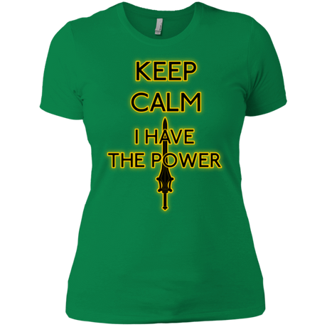 T-Shirts Kelly Green / X-Small Keep have the Power Women's Premium T-Shirt
