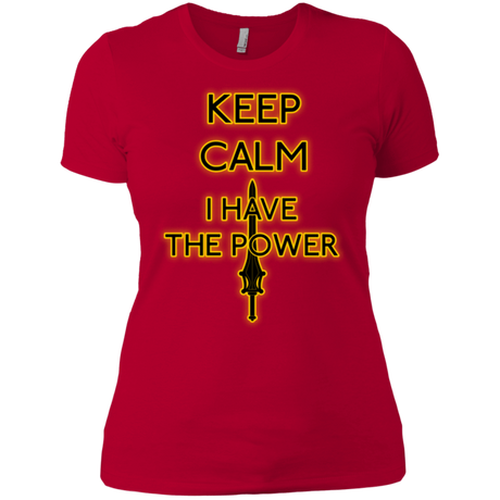 T-Shirts Red / X-Small Keep have the Power Women's Premium T-Shirt