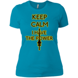 T-Shirts Turquoise / X-Small Keep have the Power Women's Premium T-Shirt