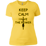 T-Shirts Vibrant Yellow / X-Small Keep have the Power Women's Premium T-Shirt