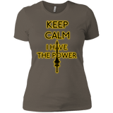 T-Shirts Warm Grey / X-Small Keep have the Power Women's Premium T-Shirt