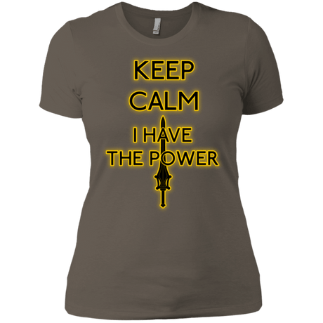 T-Shirts Warm Grey / X-Small Keep have the Power Women's Premium T-Shirt