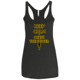 T-Shirts Vintage Black / X-Small Keep have the Power Women's Triblend Racerback Tank