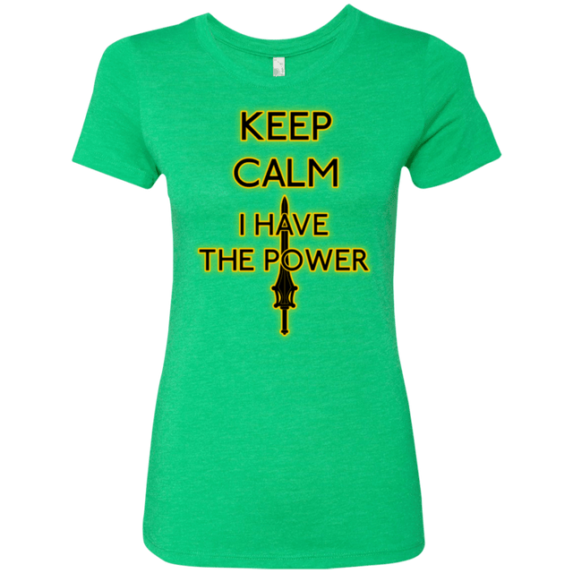 T-Shirts Envy / Small Keep have the Power Women's Triblend T-Shirt