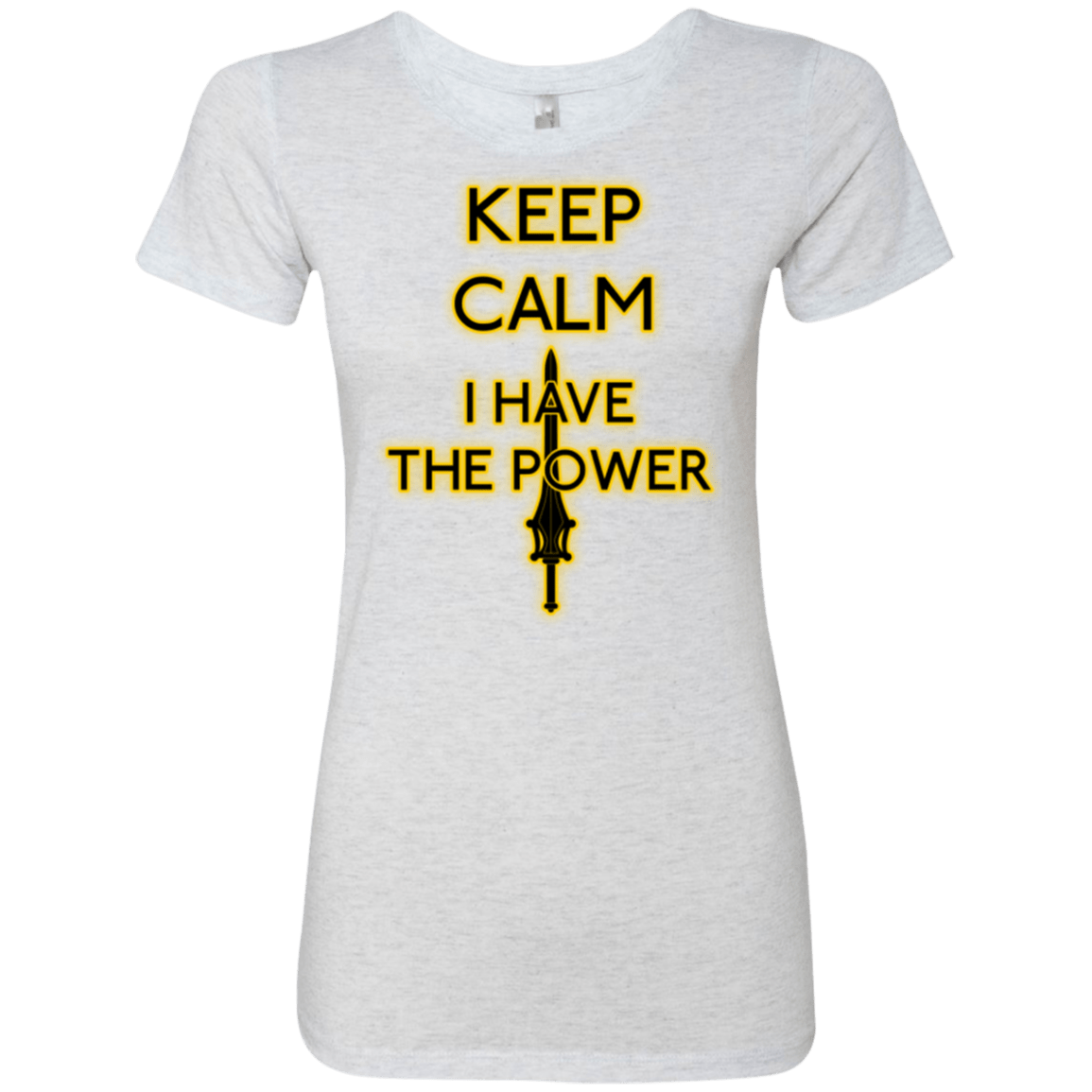 T-Shirts Heather White / Small Keep have the Power Women's Triblend T-Shirt