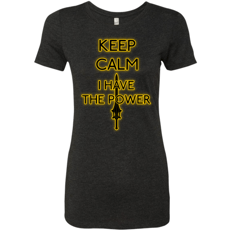 T-Shirts Vintage Black / Small Keep have the Power Women's Triblend T-Shirt
