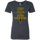 T-Shirts Vintage Navy / Small Keep have the Power Women's Triblend T-Shirt