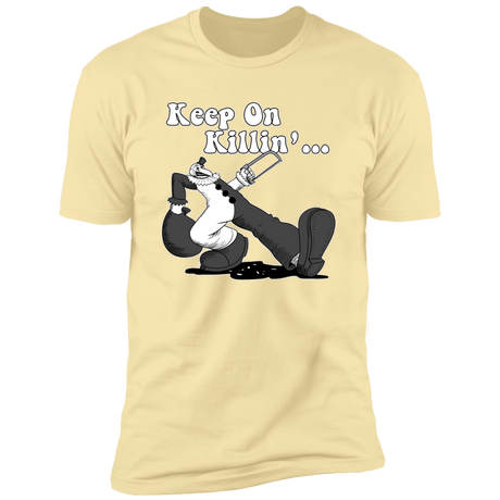 T-Shirts Banana Cream / S Keep on Killin Men's Premium T-Shirt