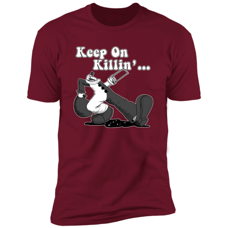 T-Shirts Cardinal / S Keep on Killin Men's Premium T-Shirt