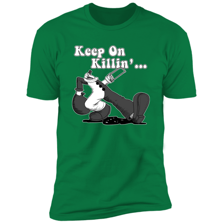 T-Shirts Kelly Green / S Keep on Killin Men's Premium T-Shirt