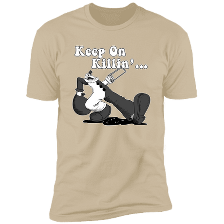 T-Shirts Sand / S Keep on Killin Men's Premium T-Shirt