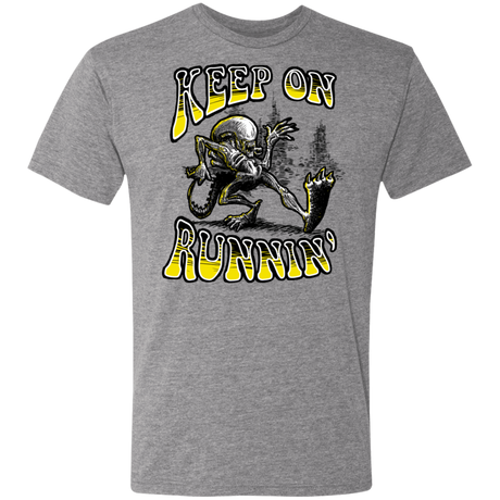 T-Shirts Premium Heather / S Keep on Runnin Men's Triblend T-Shirt