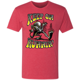 T-Shirts Vintage Red / S Keep on Runnin Men's Triblend T-Shirt