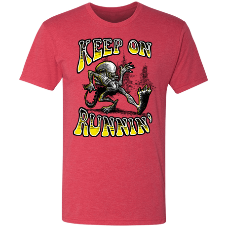 T-Shirts Vintage Red / S Keep on Runnin Men's Triblend T-Shirt