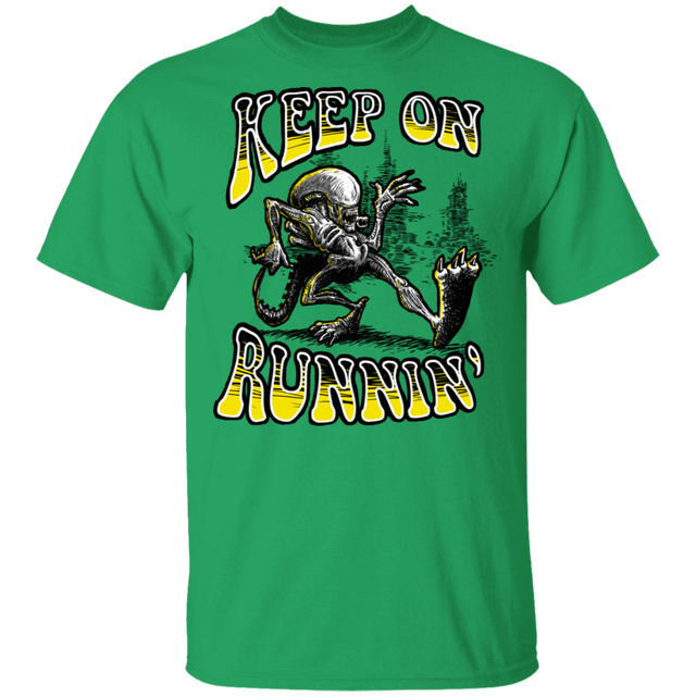 T-Shirts Irish Green / S Keep on Runnin T-Shirt
