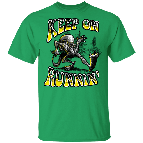 T-Shirts Irish Green / S Keep on Runnin T-Shirt