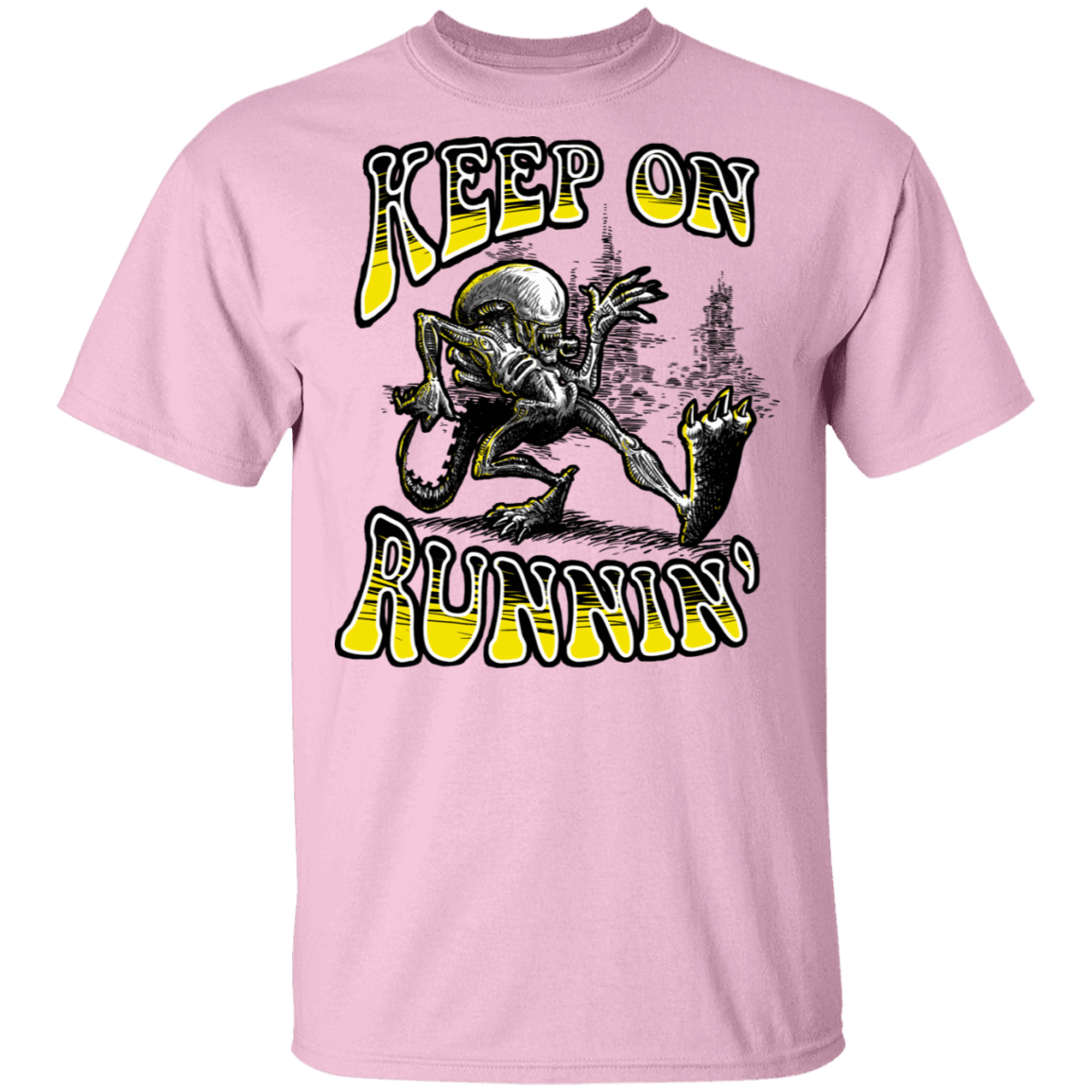 T-Shirts Light Pink / S Keep on Runnin T-Shirt
