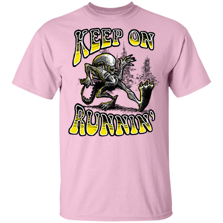 T-Shirts Light Pink / S Keep on Runnin T-Shirt