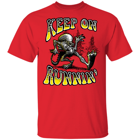 T-Shirts Red / S Keep on Runnin T-Shirt