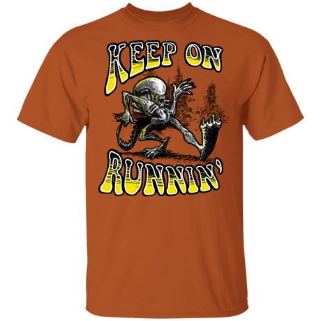 T-Shirts Texas Orange / S Keep on Runnin T-Shirt